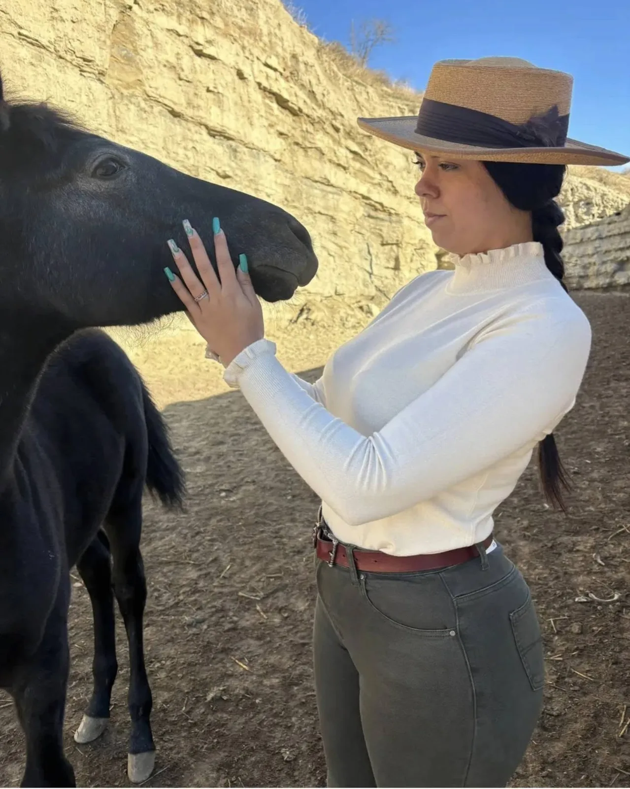 Jersey elástico con rizo — foto 1